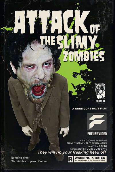 Póster de Attack of the Slimy Zombies