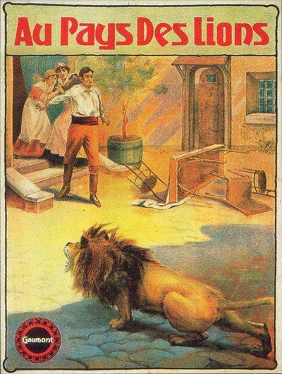 Póster de Attacked by a Lion