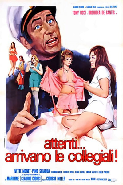 Póster de Attenti... arrivano le collegiali!