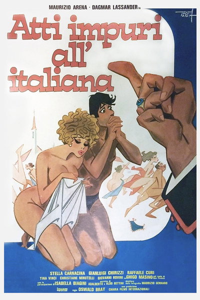 Póster de Atti impuri all'italiana