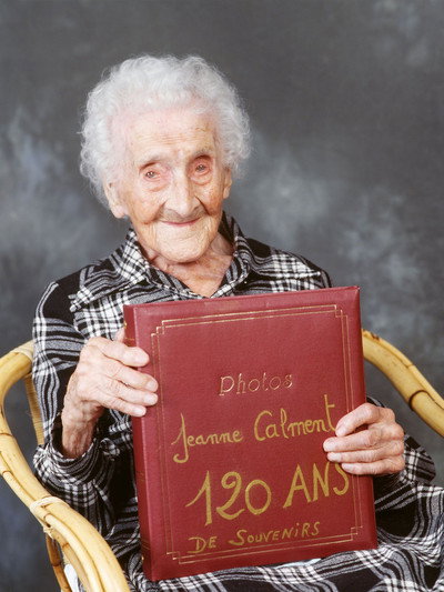 Póster de Au-delà de 120 ans avec Jeanne Calment