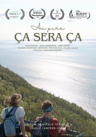 Póster de Au pire ça sera ça (At least, that'll be it)