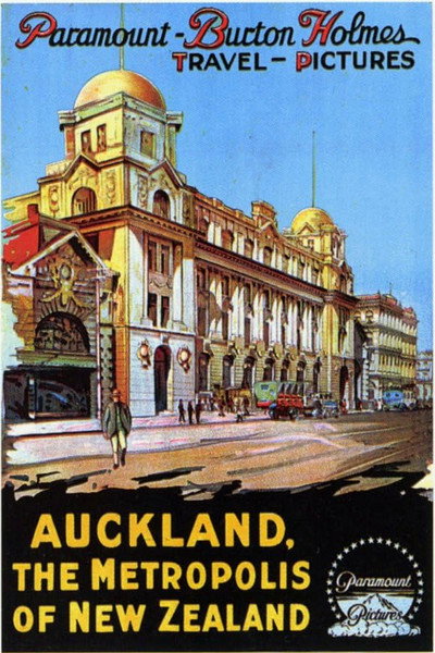 Póster de Auckland: The Metropolis of New Zealand