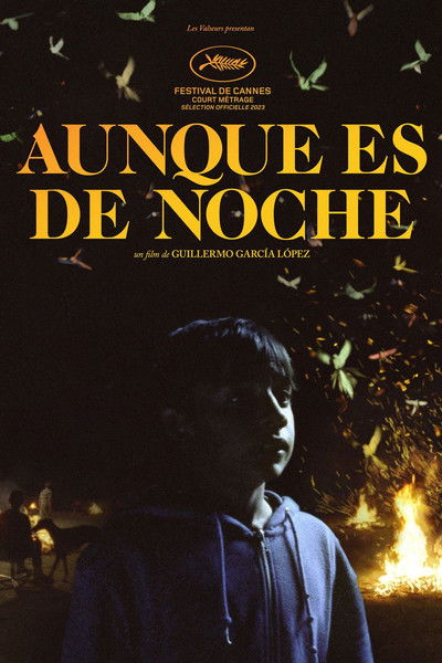 Póster de Aunque es de noche
