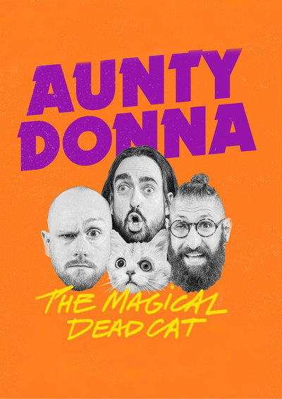 Póster de Aunty Donna: The Magical Dead Cat Tour