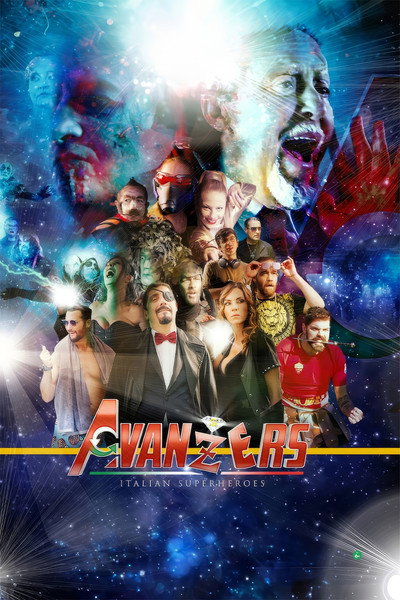 Póster de Avanzers Italian Super Heroes