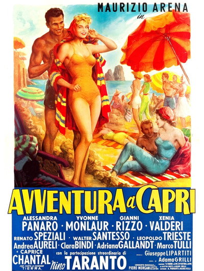 Póster de Aventura en Capri