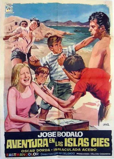 Póster de Aventura en las islas Cíes