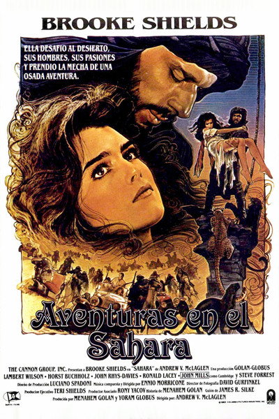 Póster de Aventuras en el Sáhara