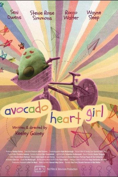Póster de Avocado Heart Girl