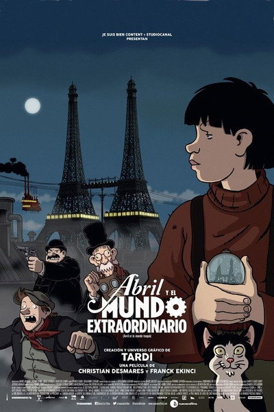 Póster de Avril y el mundo alterado