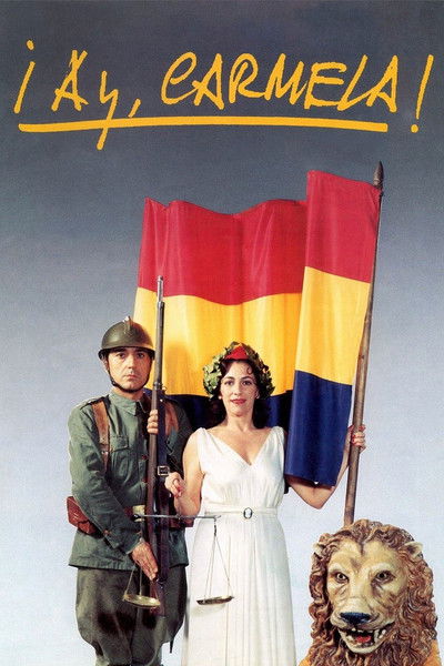 Póster de ¡Ay, Carmela!