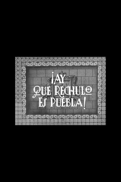 Póster de ¡Ay qué rechula es Puebla!