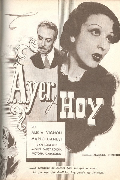 Póster de Ayer y hoy
