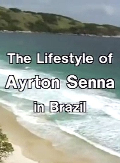 Póster de Ayrton Senna Lifestyle in Brazil