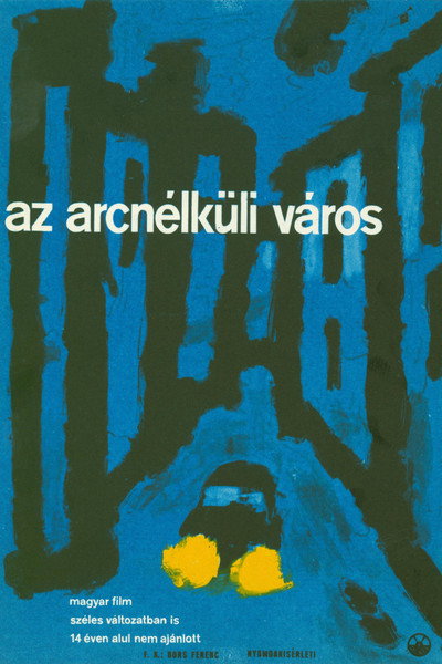 Póster de Az arcnélküli város