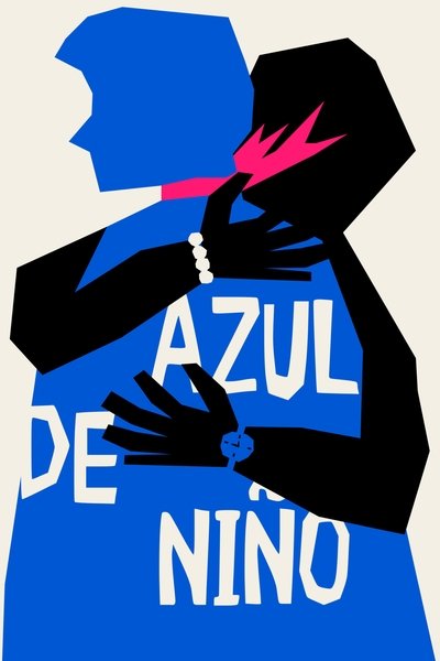 Póster de Azul de niño