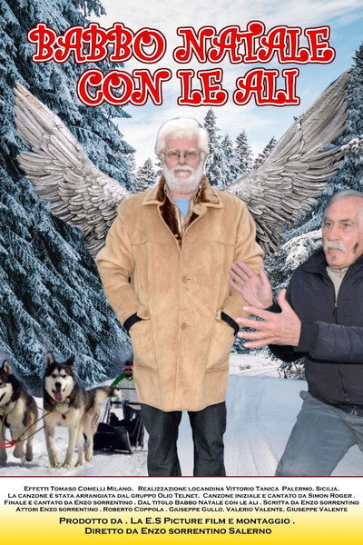 Póster de Babbo natale con le Ali