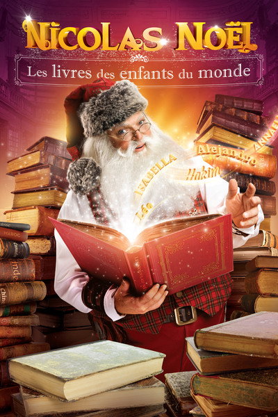 Póster de Babbo Natale e i Libri Magici