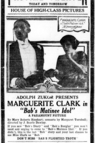 Póster de Bab's Matinee Idol
