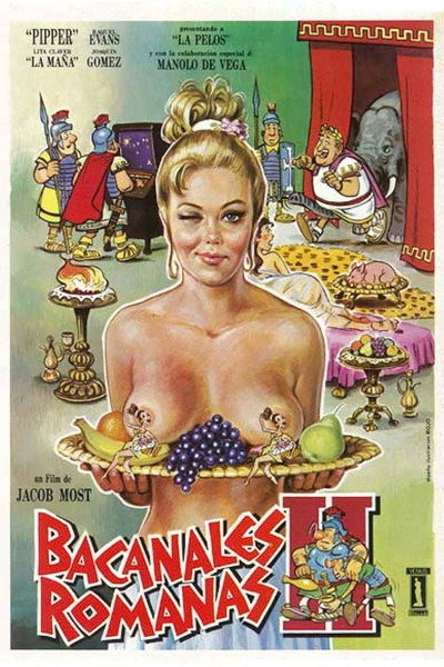 Póster de Bacanales romanas II