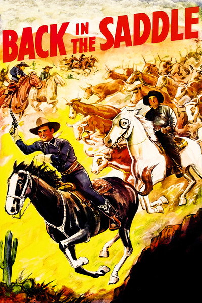 Póster de Back in the Saddle
