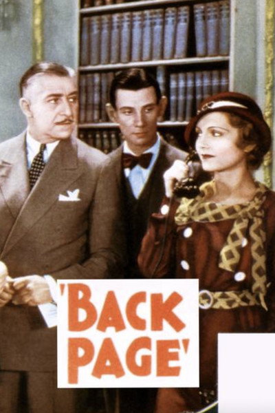 Póster de Back Page
