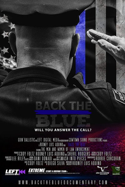 Póster de Back the Blue