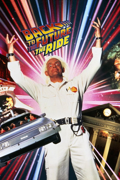 Póster de Back to the Future... The Ride