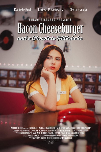 Póster de Bacon Cheeseburger and a Chocolate Milkshake