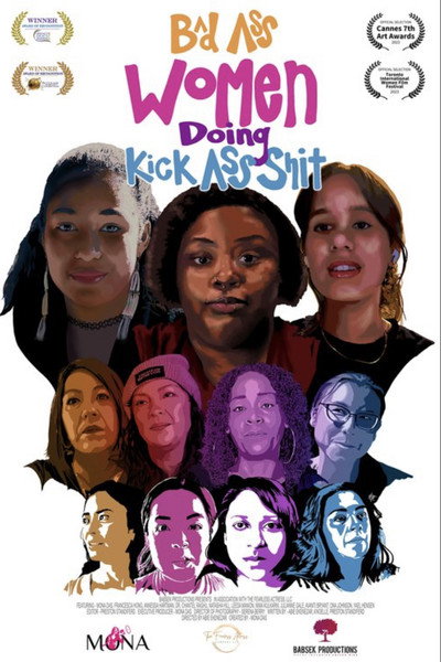 Póster de Bad Ass Women Doing Kick Ass Shit