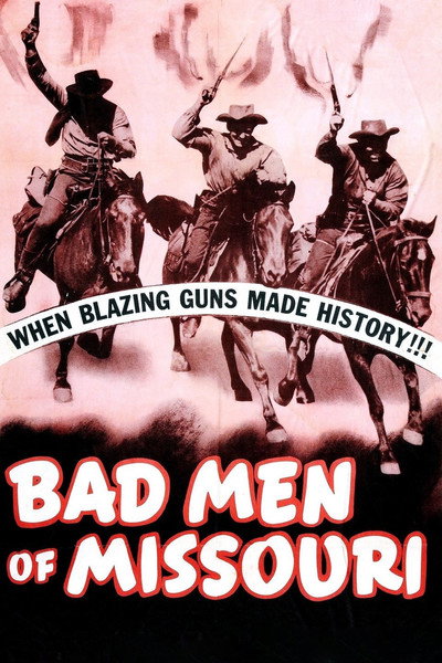 Póster de Bad Men of Missouri