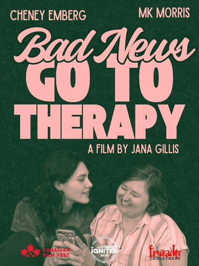 Póster de Bad News Go to Therapy