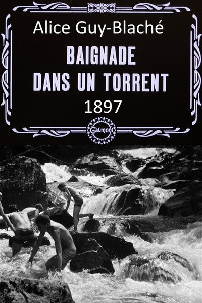 Póster de Baignade dans le torrent