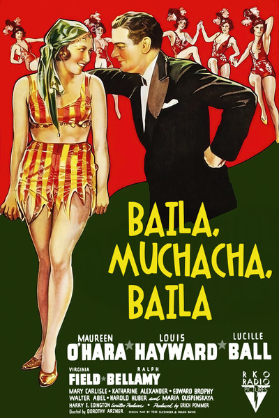 Póster de Baila, muchacha, baila