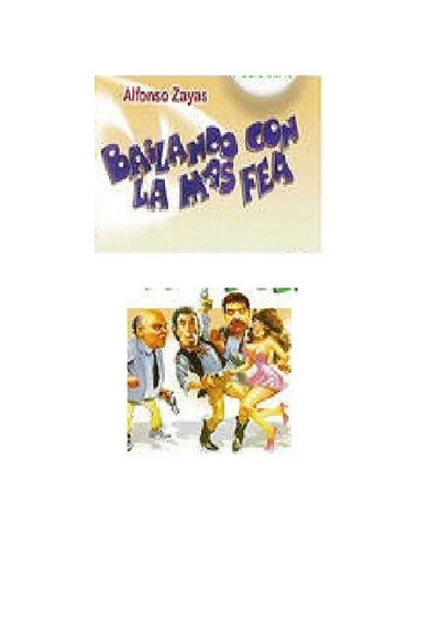 Póster de Bailando con la mas fea