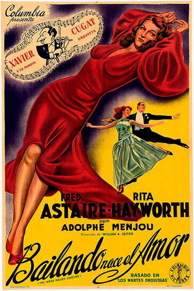Póster de Bailando nace el amor