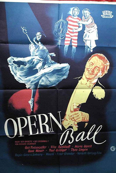 Póster de Baile en la ópera