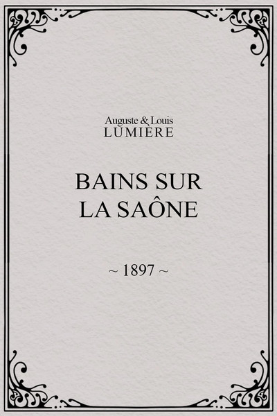 Póster de Bains sur la Saône