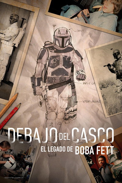 Póster de Bajo el casco: El legado de Boba Fett