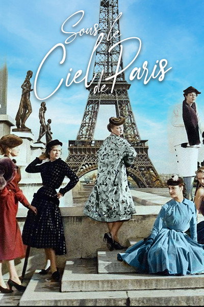 Póster de Bajo el cielo de París