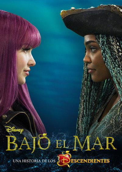 Póster de Bajo el mar: Una historia de Los descendientes