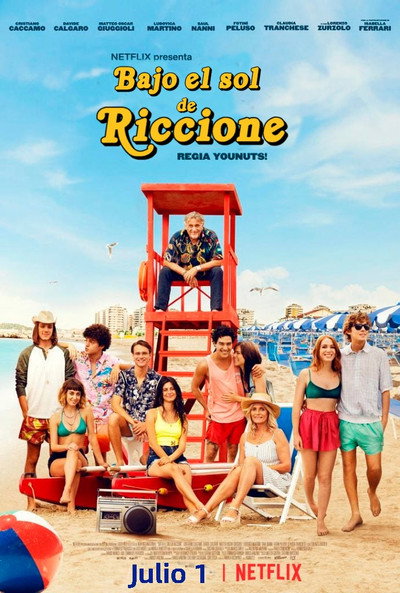Póster de Bajo el sol de Riccione