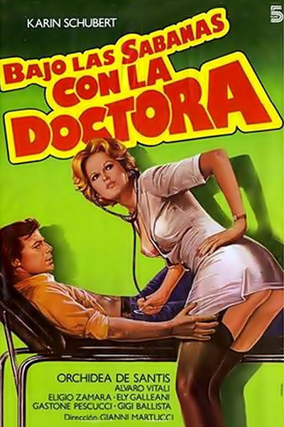 Póster de Bajo las sábanas con la doctora