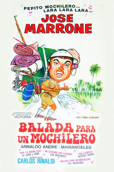 Póster de Balada para un mochilero