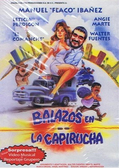 Póster de Balazos en la capirucha