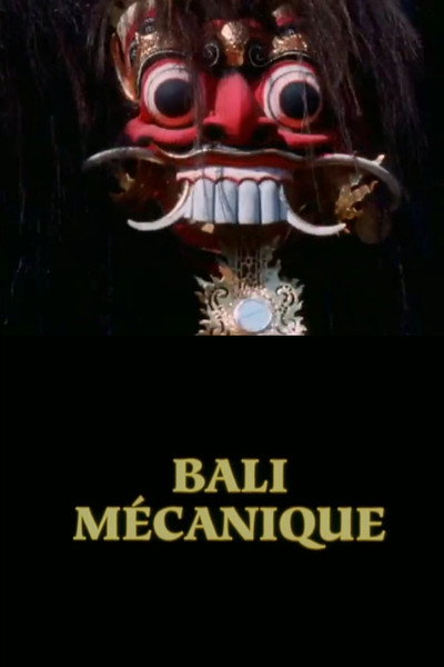 Póster de Bali Mécanique
