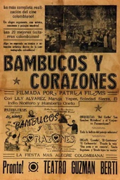 Póster de Bambucos y corazones