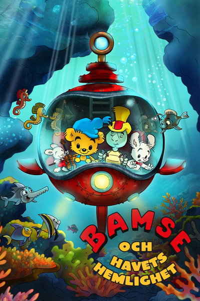 Póster de Bamse och havets hemlighet