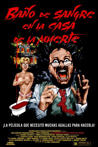 Póster de Baño de sangre en la casa de la muerte